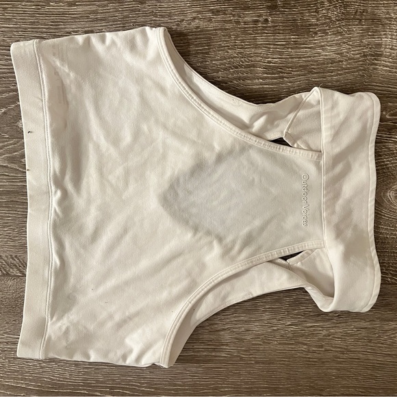 Outdoor Voices Women's Warmup Collared Crop Top SIZE MEDIUM - Picture 9 of 11